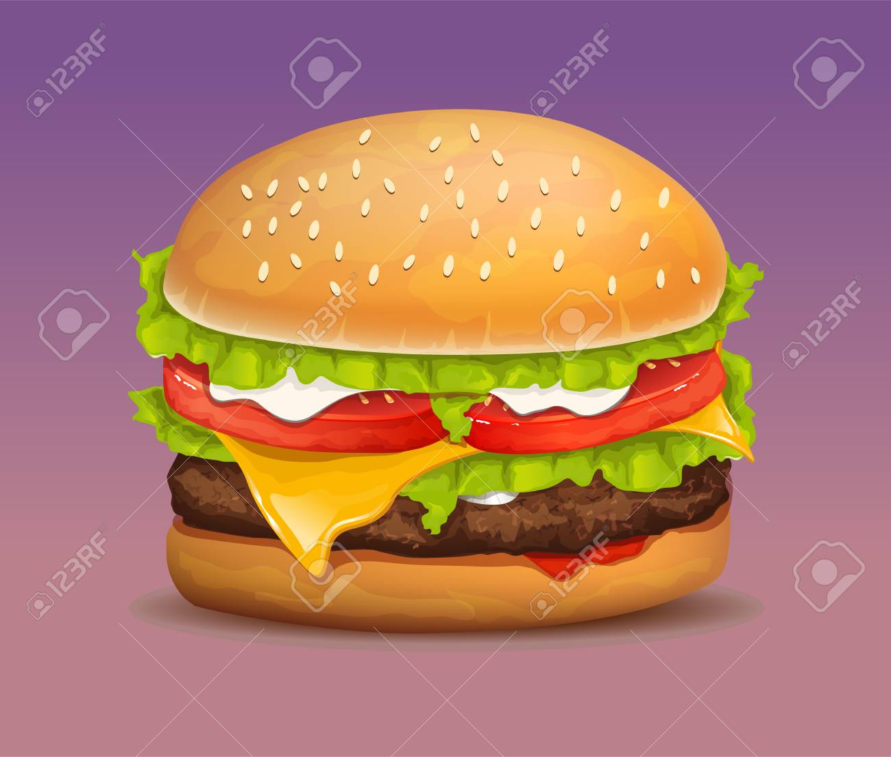 ニコニコじるしのハンバーガー🍔 Hamburger with a smiling flagイラストお絵描きゆるいイラスト食べ物イラストartかわいいイラストゆるイラストゆるかわfoodillustrationillustrationillustragramゆるい食べ物シンプルイラストシンプル絵