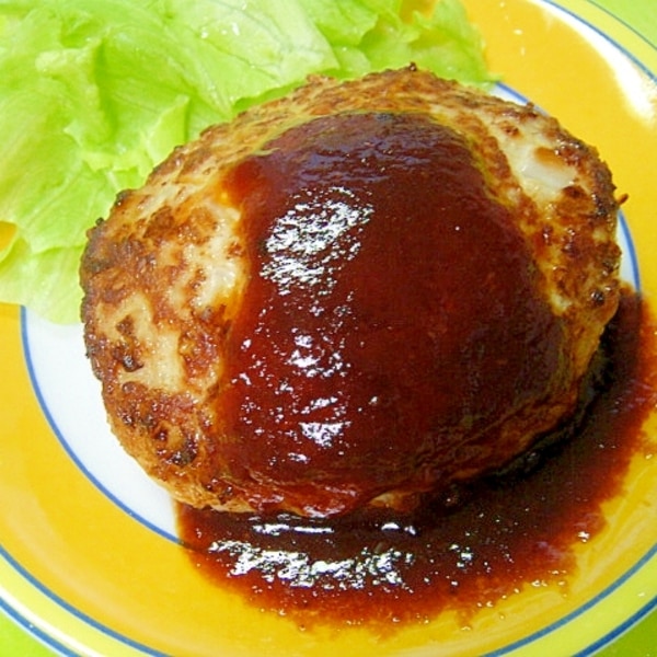 白菜たっぷり煮込みハンバーグ