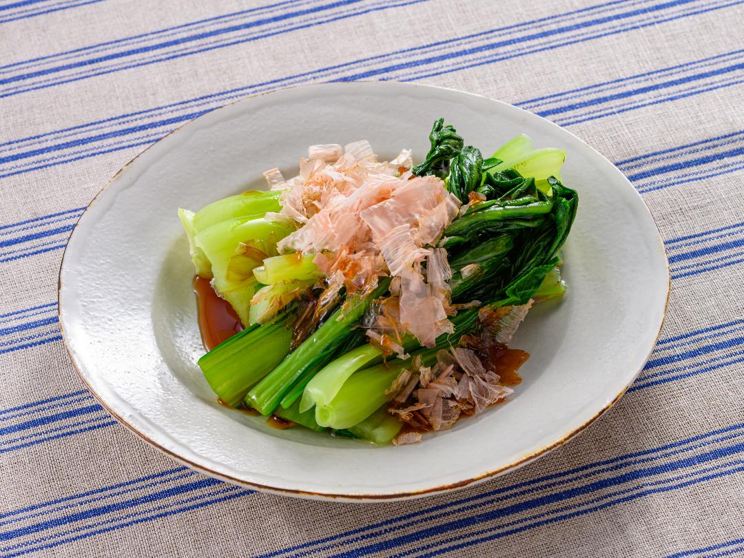 チンゲン菜だけの簡単中華副菜