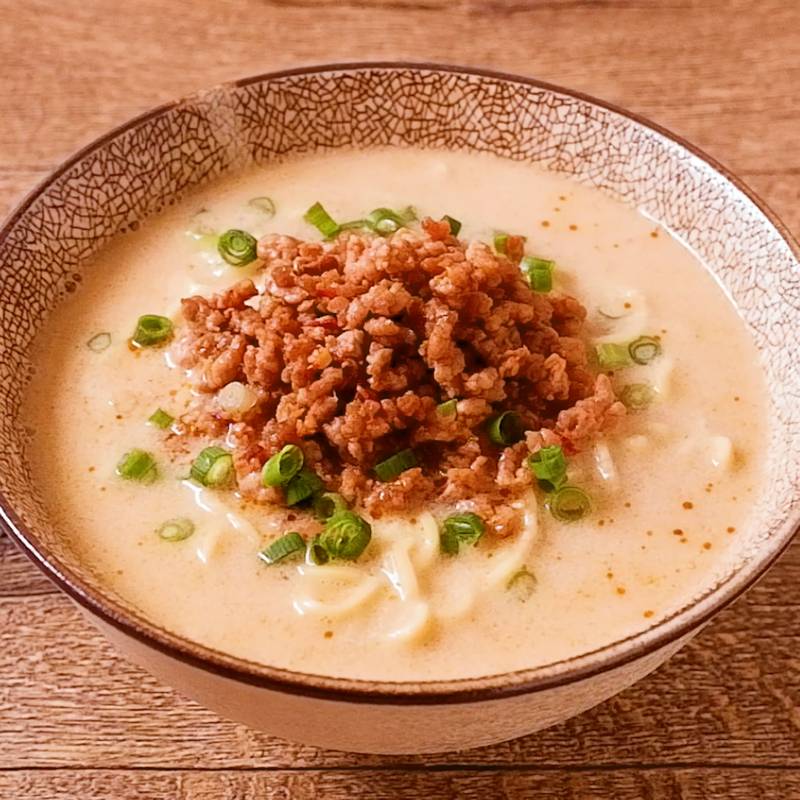 そうめん ピリ辛☆豆乳坦々つけ麺Farmer's kitchen 〜たのしくおうちごはん