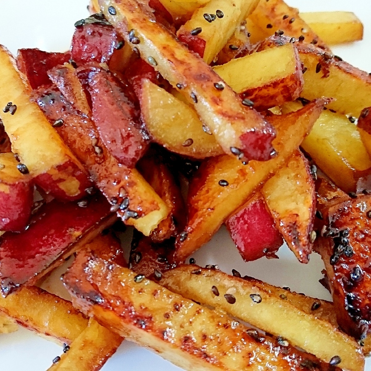 ♡油大3！焼き大学芋♡さつまいもおやつ揚げない簡単レシピ: Mizukiオフィシャルブログ「奇跡のキッチン」 Powered byライブドアブログ