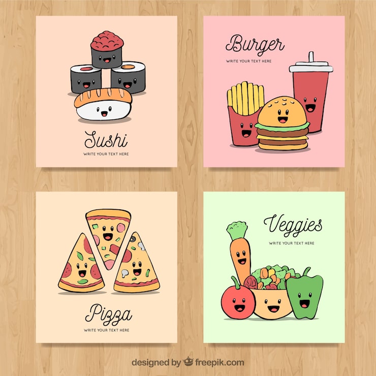 ピザと緑色のリボンのフレーム飾り枠イラスト無料イラスト かわいいフリー素材集 フレームぽけっと