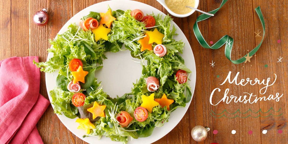 レシピ クリスマスにおすすめ♪リースサラダ - 華やかごはん