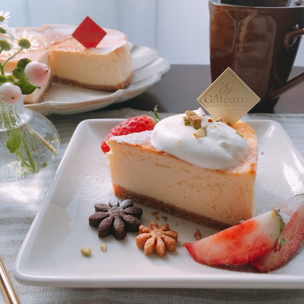 オーダー ベイクドチーズケーキ:若狭・小浜 カフェ 風音