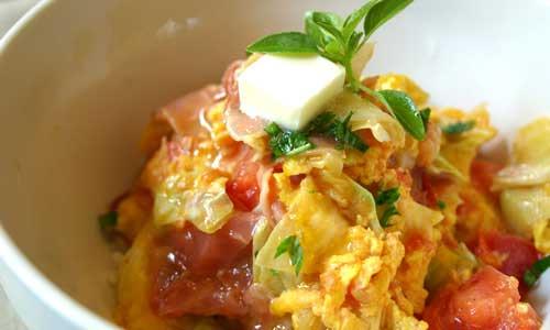 30秒で作れる生ハム丼のレシピすばるの台所