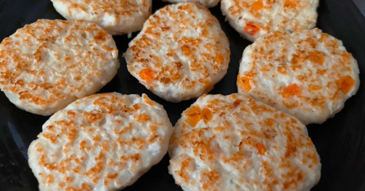 離乳食☆鶏ひき肉の煮込み豆腐ハンバーグ