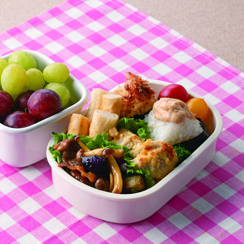 やわらかナスと豚バラの甘辛炒め