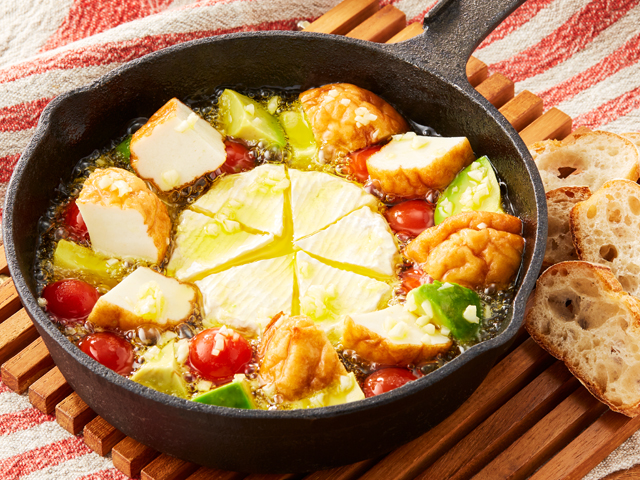 カマンベールアヒージョイトーヨーカドーのクッキングサポート