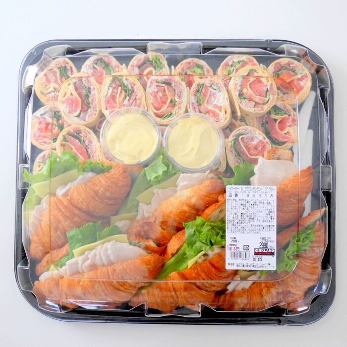 コストコのクロワッサンで☆ハムたまごサンド