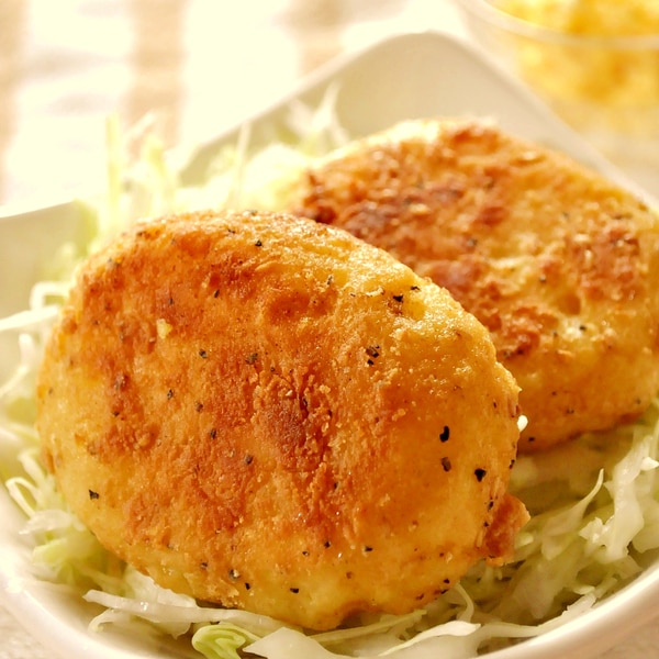 油で揚げない！パン粉使わない！手作ヘルシーコロッケ
