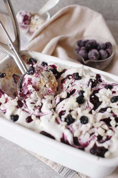 ブルーベリーアイス