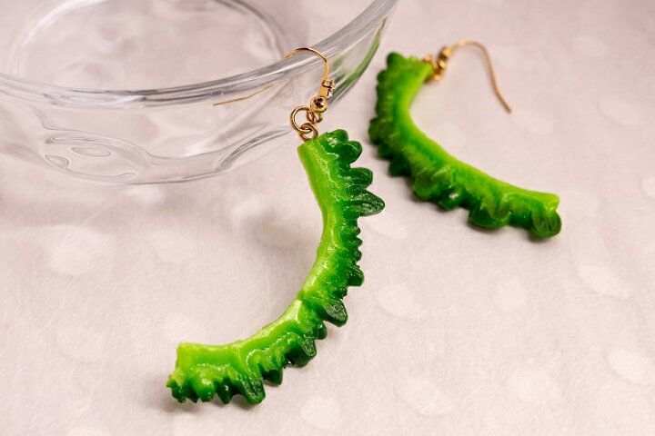 どら焼き ピアス フェイクスイーツ 樹脂粘土 食品サンプル