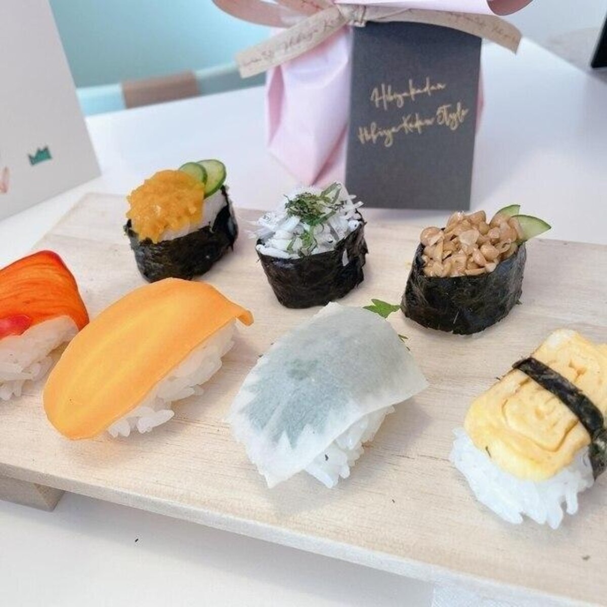 1歳のお誕生日★野菜お寿司プレート