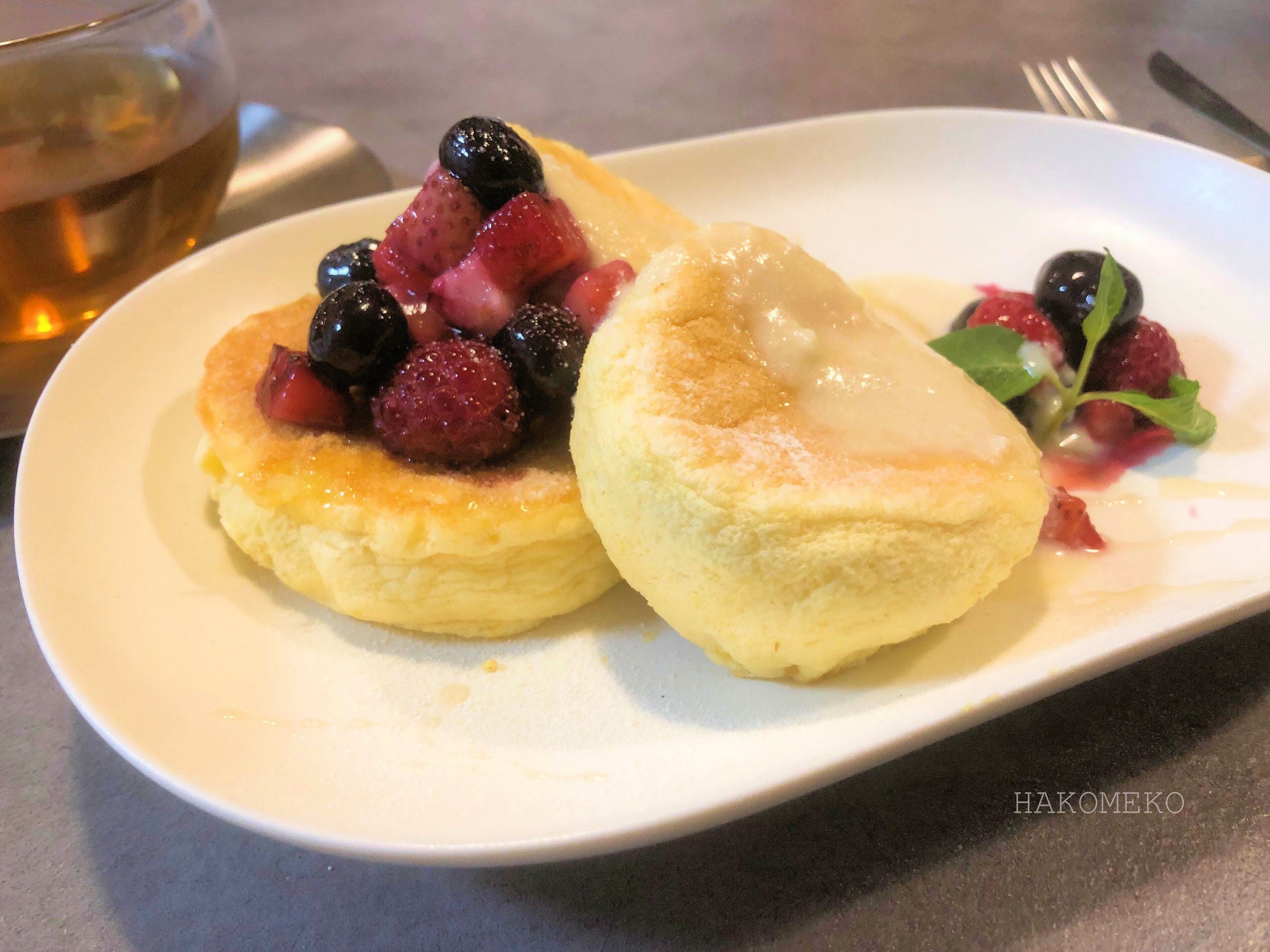 米粉のふんわりパンケーキ