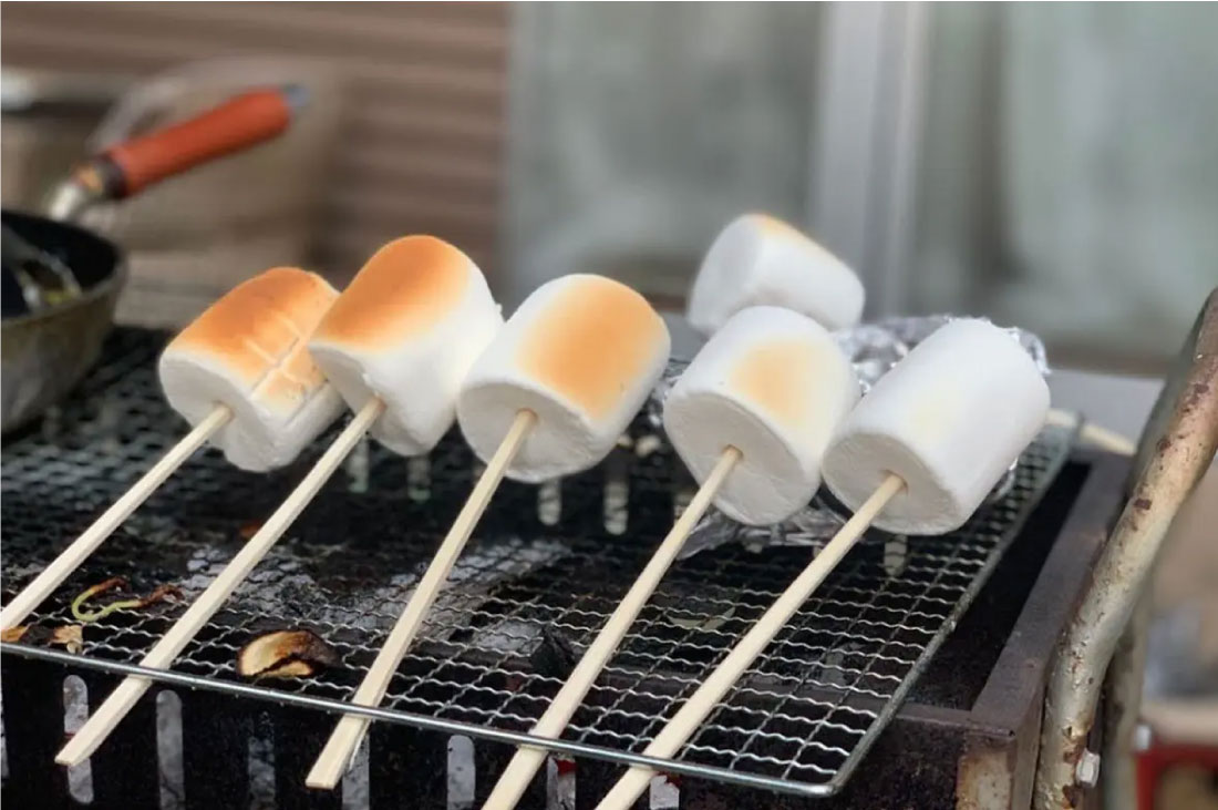 マシュマロは家のコンロで焼いてもいい :: デイリーポータルZ