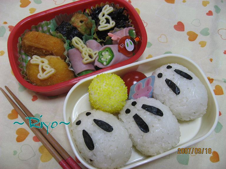 ポークビッツのうさぎちゃん弁当レシピ紹介伊藤ハム