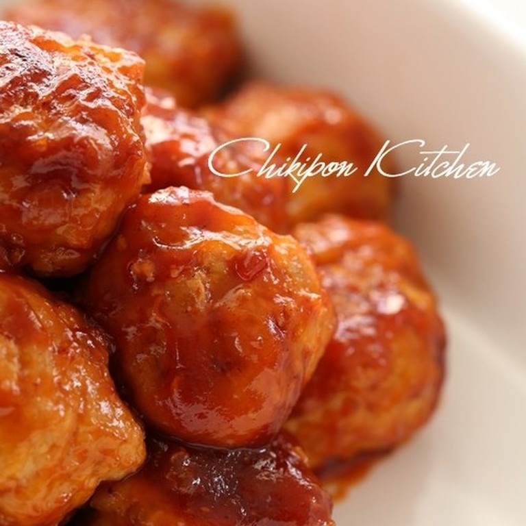 ソースが美味しい♪ミートボール＋＋