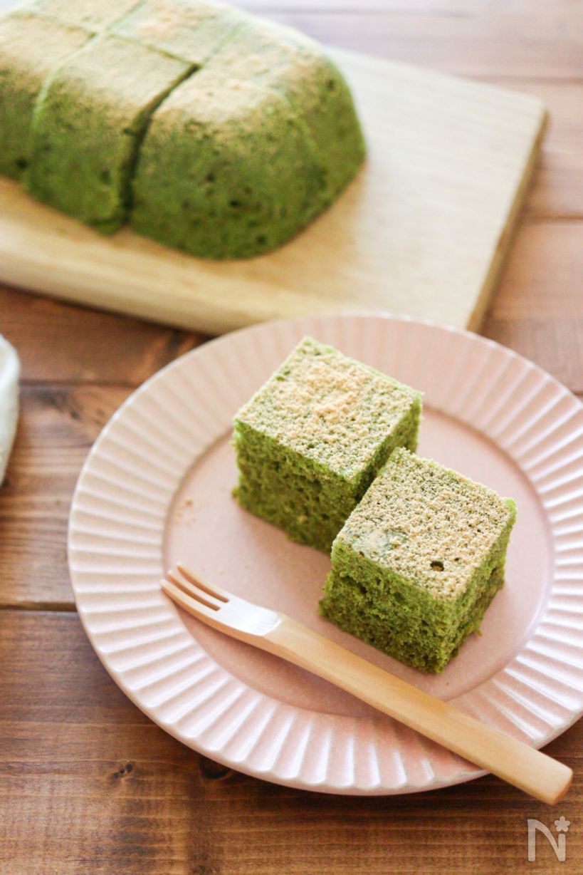 マグカップケーキ作り方 ホットケーキミックス抹茶TikTok