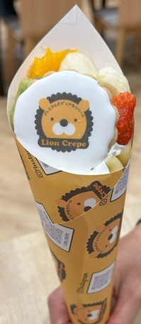松井山手のフレストの「Lion Crepe」が閉店してる