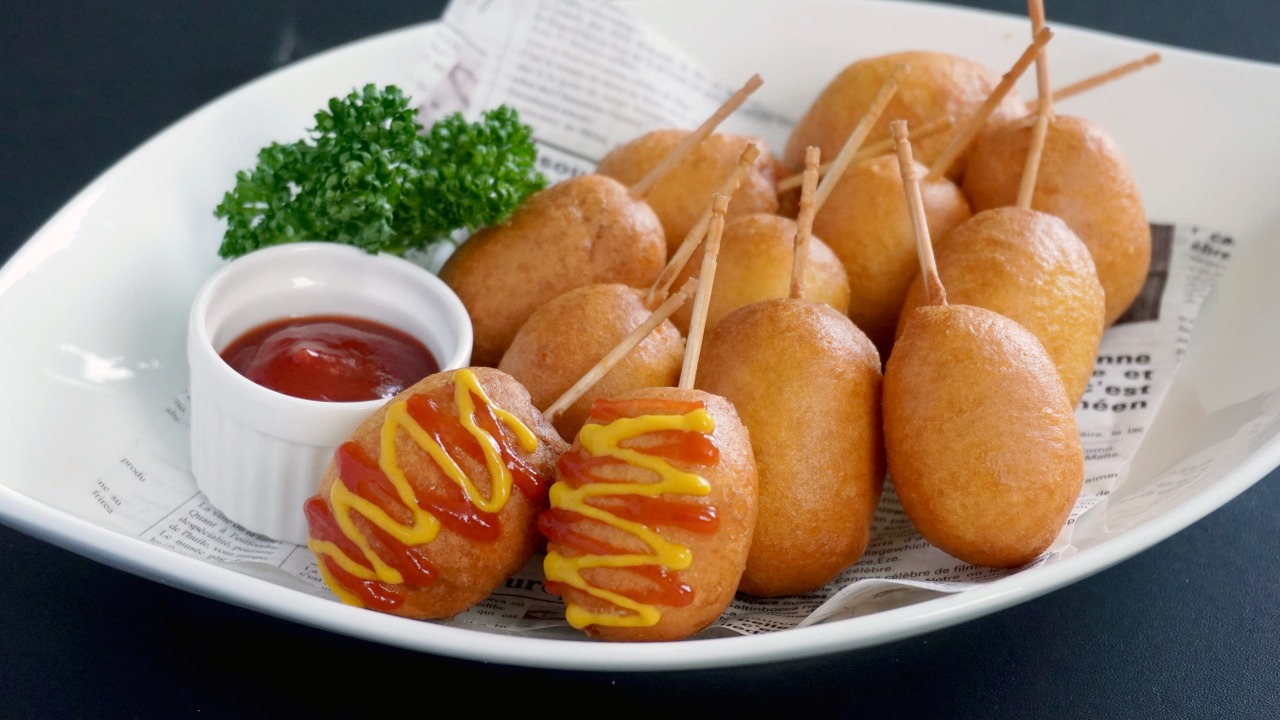 簡単アメリカンドッグ