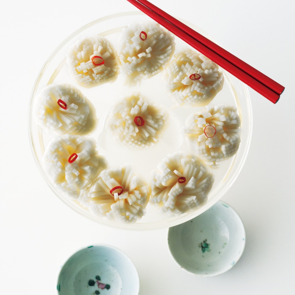 菊花かぶの切り方とコツ 前菜、焼き物、おせち料理の飾り切り日本料理、会席・懐石案内所
