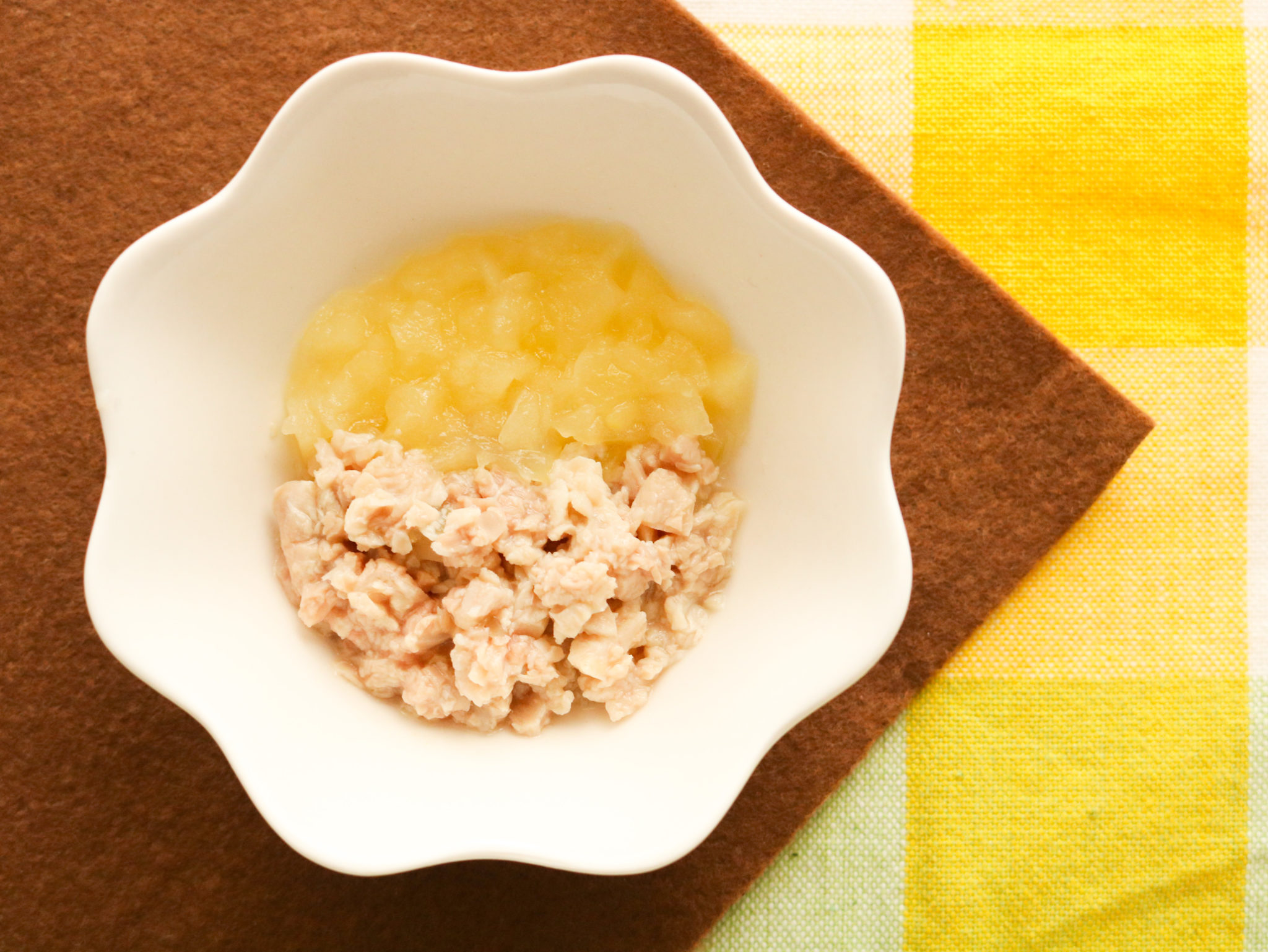 白菜と鶏モモのみぞれ煮 離乳食 完了期