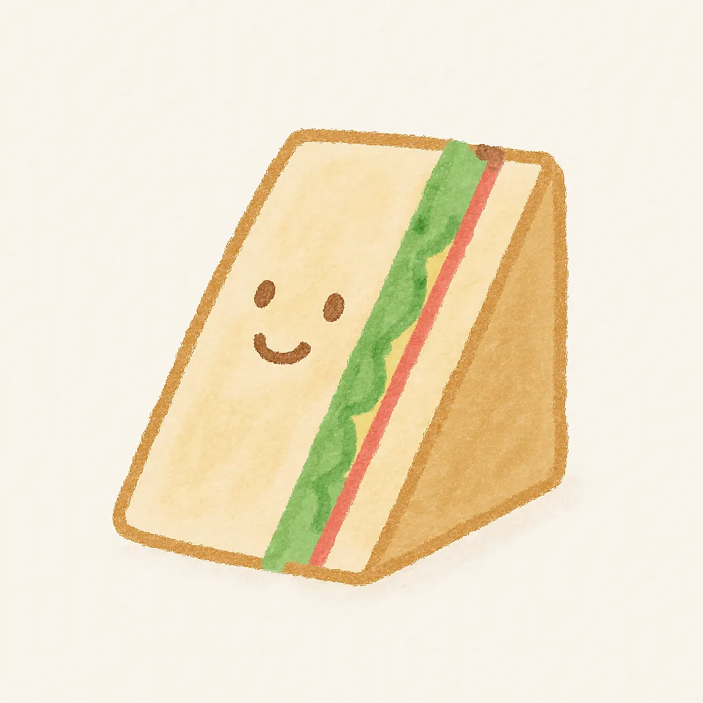 バナナや生クリームやチョコレートなどを使った美味しそうな可愛いイングリッシュマフィンサンドイッチのアイコンのイラスト素材FYI07916065ストックフォトの Qlean Market キュリンマーケット