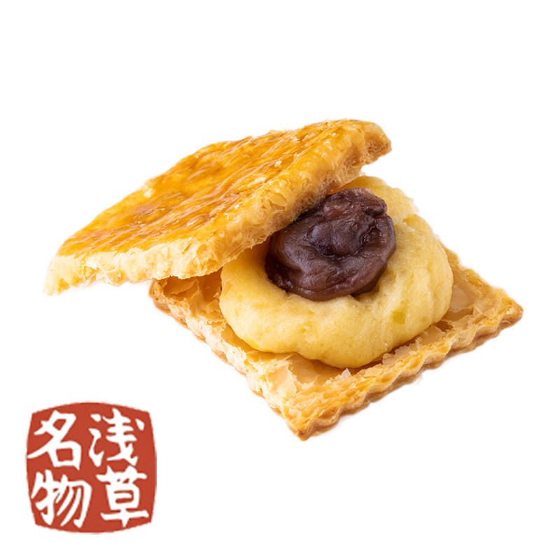 東京都・丸の内 浅草満願堂 うす皮芋きん : かえる通信～山口・静岡食べ歩き日誌