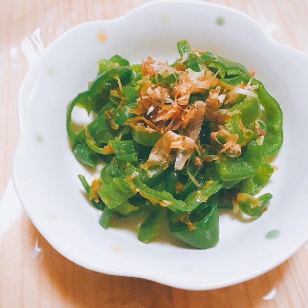 かつおぶしの無限ピーマン *^^*