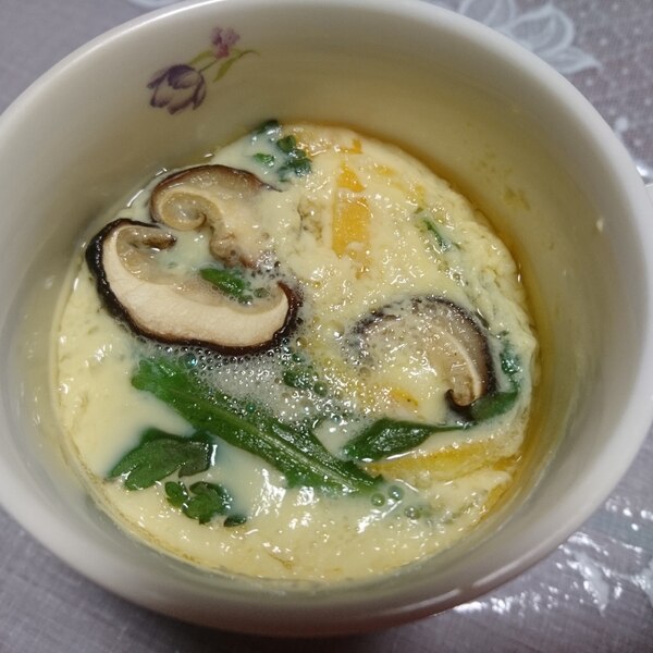 一人分ならこれ！電子レンジ茶碗蒸し : トイロ公式ブログ 日々のこと～暮らしを彩る料理とモノ～Powered by ライブドアブログ