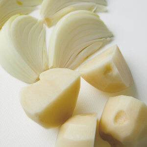 レンジで味染み😲カレー肉じゃが株式会社ワンボックス