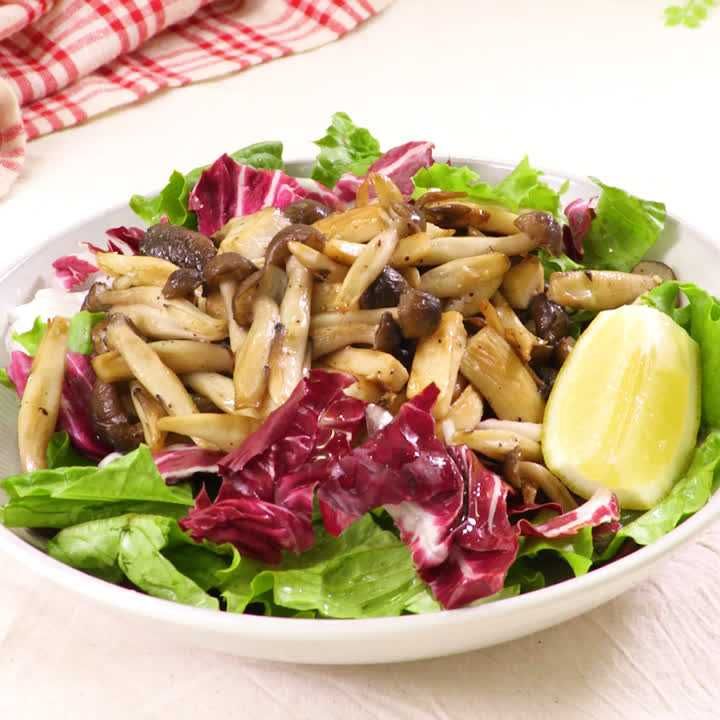 きのこのシーザーサラダ