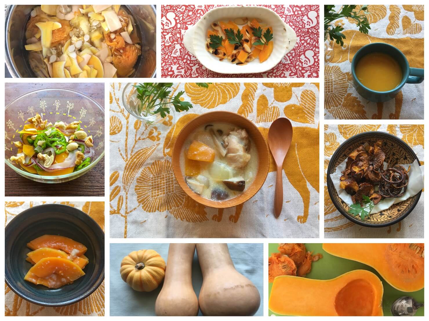 バターナッツカボチャのパンナコッタ。 : 三度のメシ