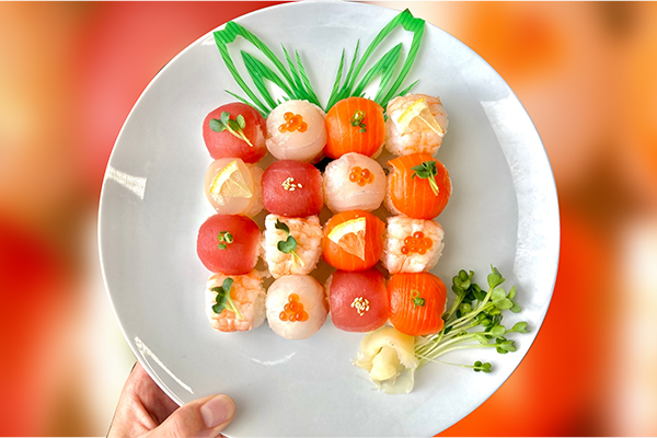 ごちそう感がぐ～んとアップする！まねしてみたい、とっておきの手まり寿司アイデアおうちごはん