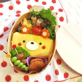 アンパンマンオムライス弁当幼稚園のおべんとう＊ssmamaのキャラ弁