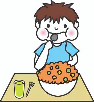 41課-1 頂く くださる やる 導入・練習イラスト『みんなの日本語』直太朗