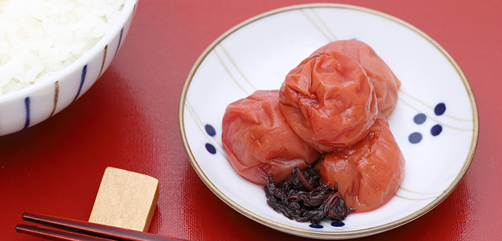 小梅紫蘇漬け梅干 農薬不使用小梅使用 無添加の美味しい梅干し