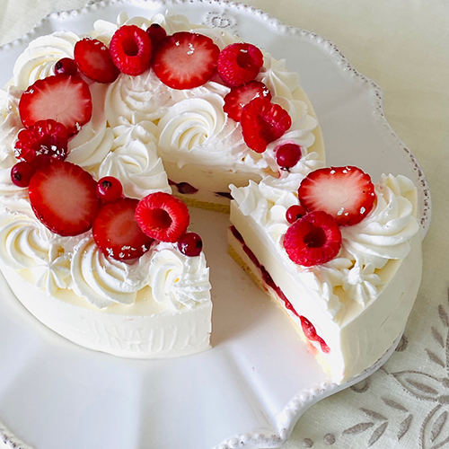 クリスマス☆チーズケーキデコレーションの作り方・レシピ Xmasコリスのお菓子作りブログ