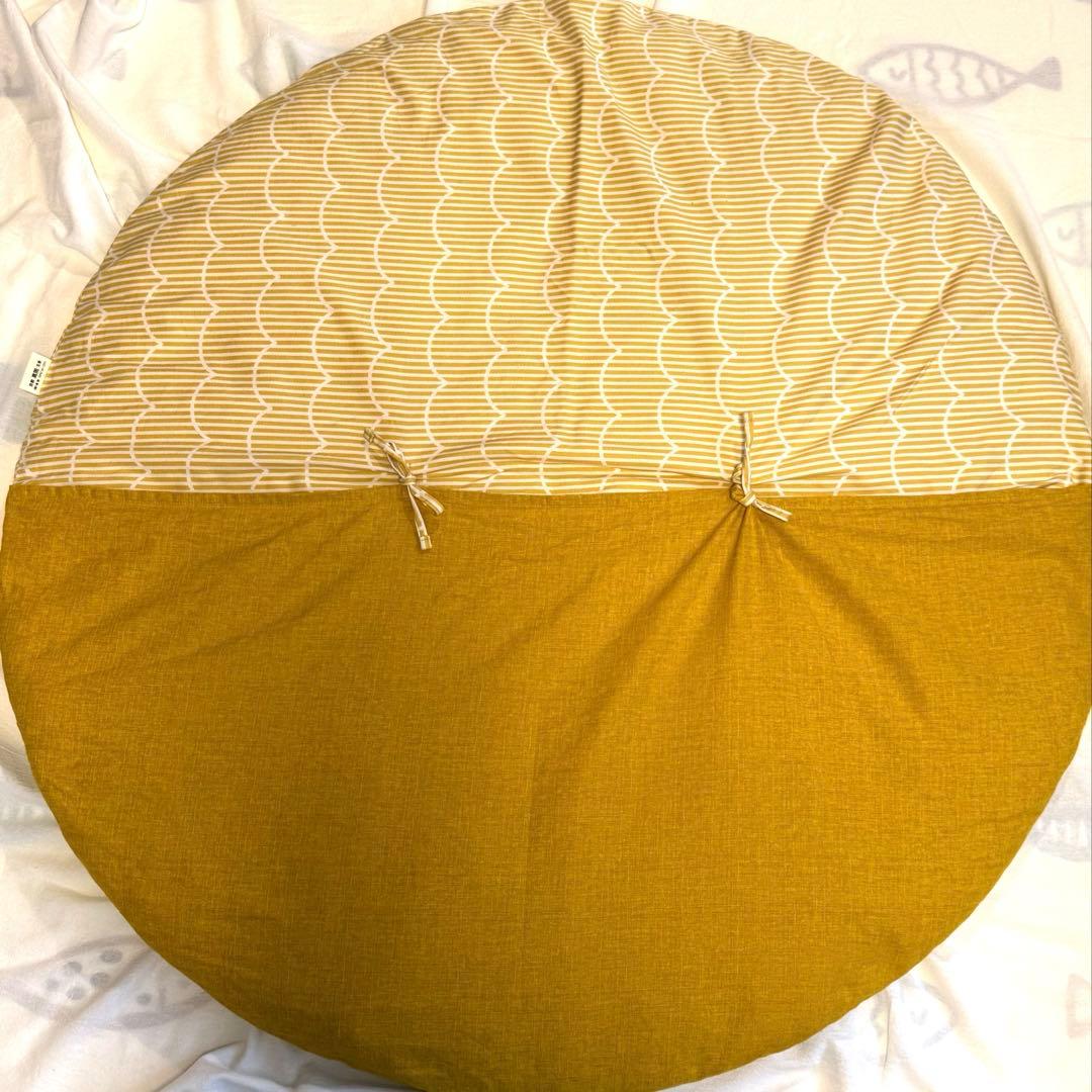 せんべい座布団カバー ナチュラルとしましま – 洛中高岡屋 warara