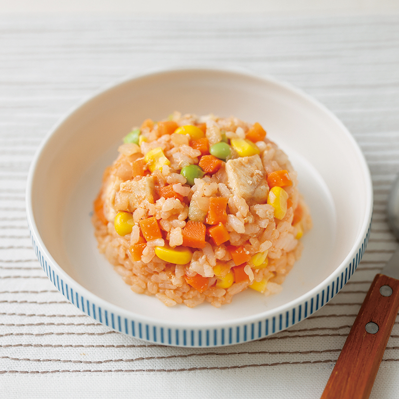 炊飯器で簡単！ ケチャップライス