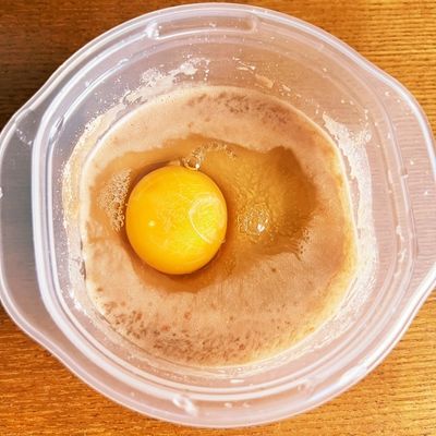 米粉プロテイン蒸しパン