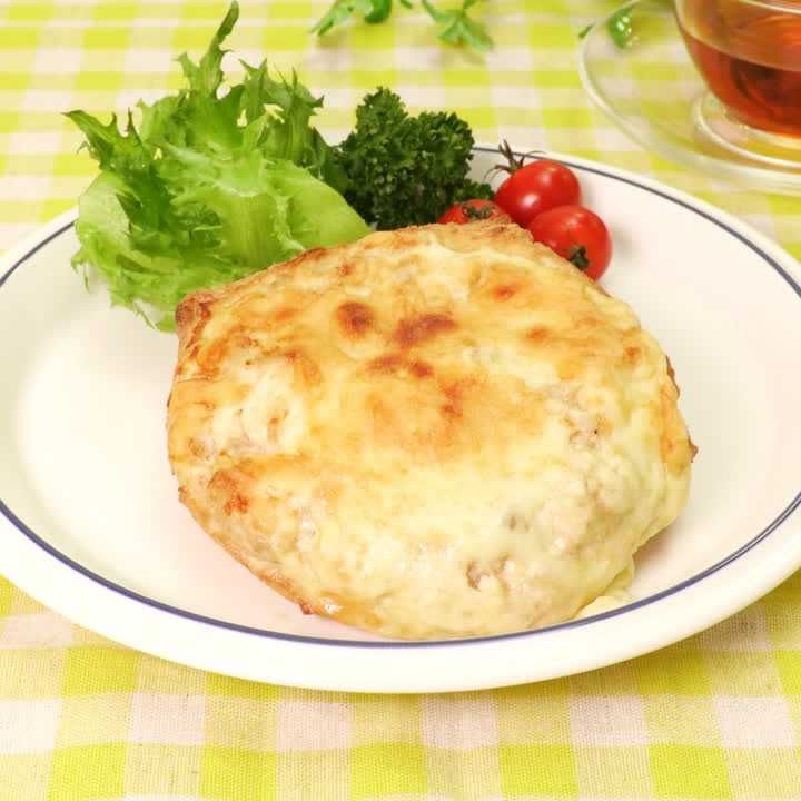 とろ～りチーズがあふれだす！「ツナとキムチの厚揚げチーズサンド」レシピ