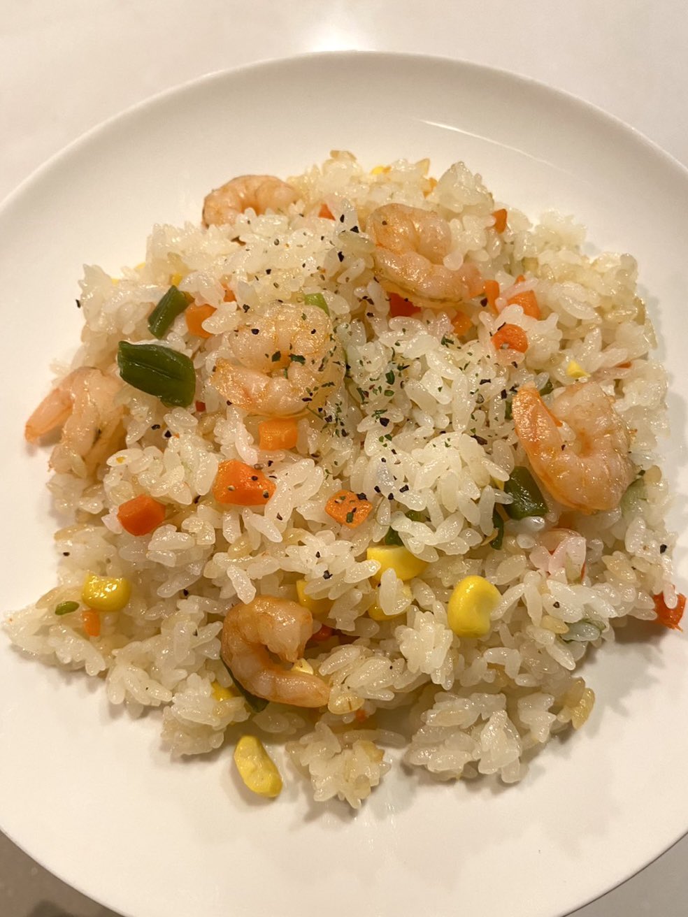 簡単ミックスベジピラフ