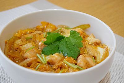 割烹白だしで作る！お店のようなふわとろ親子丼