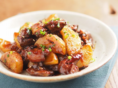 長芋つくねの照り焼き