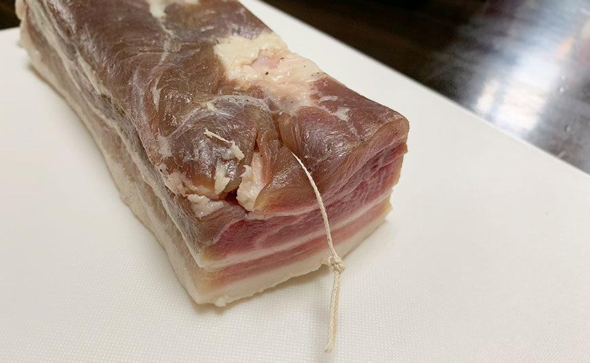 自宅で本格燻製 自家製燻製ベーコン 1週間で作るvalor-navi バローナビ