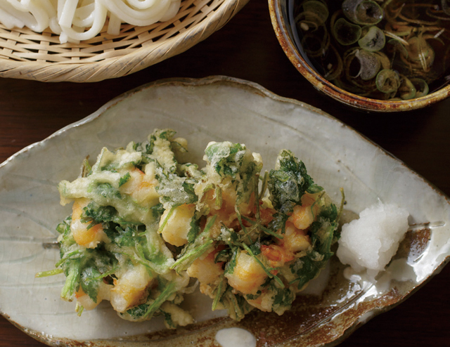 冷やしざるうどん