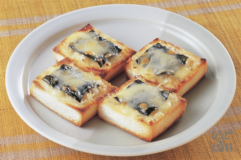 小松菜とちくわの和風海苔チーズトースト♪旬を味わう お手軽レシピ JAグループ