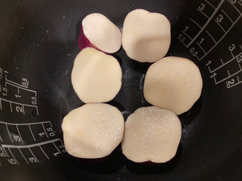 炊飯器・早炊きで時短ほくほくサツマイモ