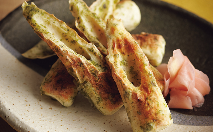 納豆の磯辺揚げ